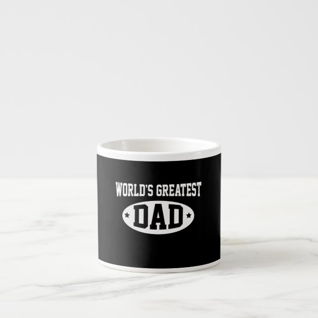Der bestste Vater der Welt Espressotasse (Vorderseite)