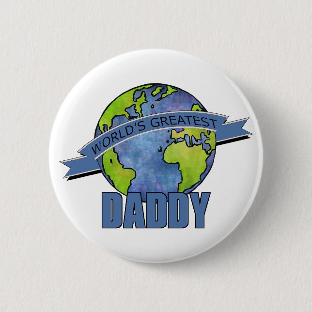 Der bestste Vati der Welt Button (Vorderseite)