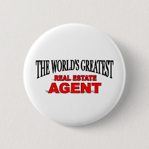 Der bestste wirkliche das Anwesen-Agent der Welt Button