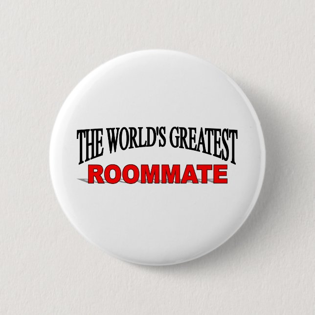 Der bestste Zimmergenosse der Welt Button (Vorderseite)