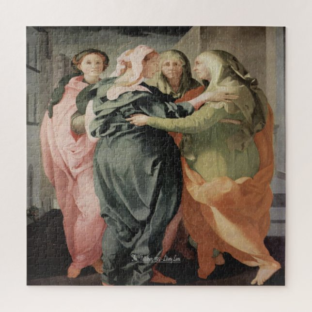 Der Besuch der Schrift 1529 (Vertikal)