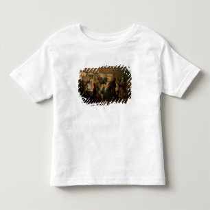 Der Besuch eines Zauberers bei einer Bauernhochzei Kleinkind T-shirt