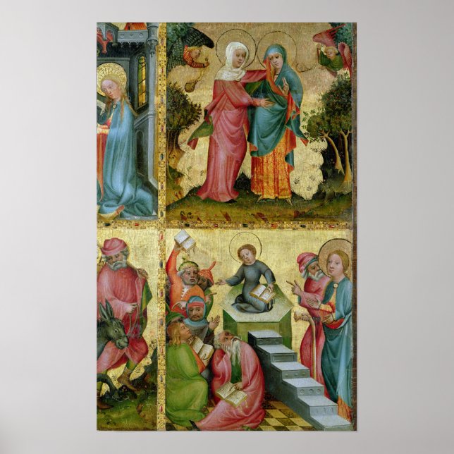 Der Besuch und die Auseinandersetzung mit Ärzten Poster (Vorne)