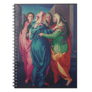 Der Besuch von Pontormo Manierist Fine Art Notizblock
