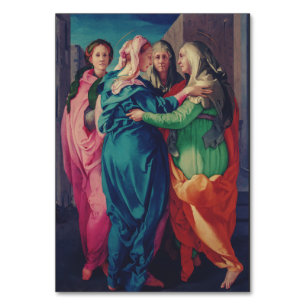 Der Besuch von Pontormo Manierist Fine Art Tischnummer