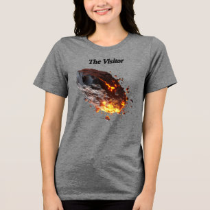 "Der Besucher", "Weltraumfelsen" aus dem Weltall Tri-Blend Shirt