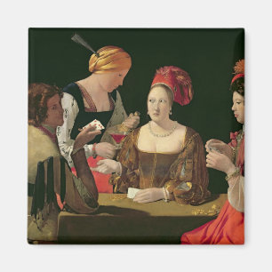 Der Betrüger mit dem Pik-Ase Magnet