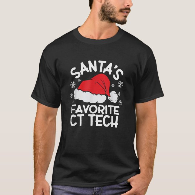 Der bevorzugte Computertomographie-Techniker des W T-Shirt (Vorderseite)
