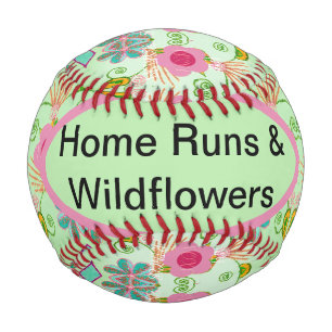 Der bezaubernde eklektische Garten: Diverse Blumen Baseball