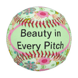 Der bezaubernde eklektische Garten: Diverse Blumen Baseball