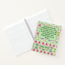 Der bezaubernde eklektische Garten: Diverse Blumen Notizbuch