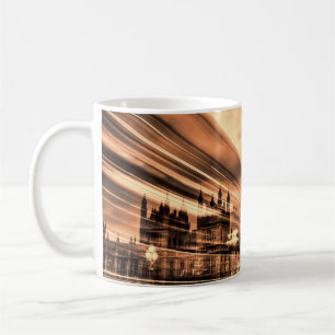 Der Big Ben im Retro-Stil in London Kaffeetasse
