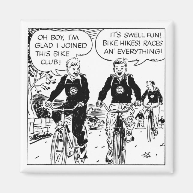 der Bike-Club Magnet (Vorne)