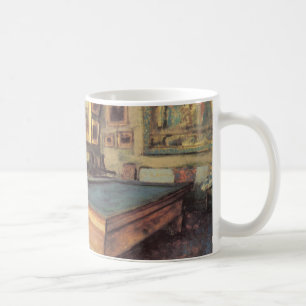 Der Billardraum in Menil Hubert von Edgar Degas Kaffeetasse