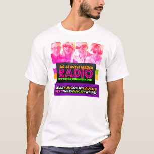 Der BJM RADIOshow-LOGO Weiß-T - Shirt
