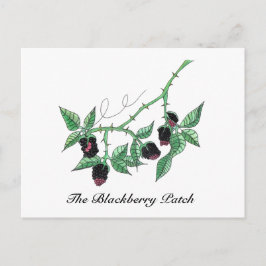 Der BlackBerry Patch...Postcard Postkarte