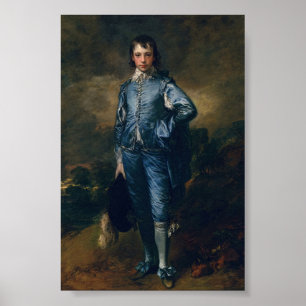 Der blaue Junge Poster