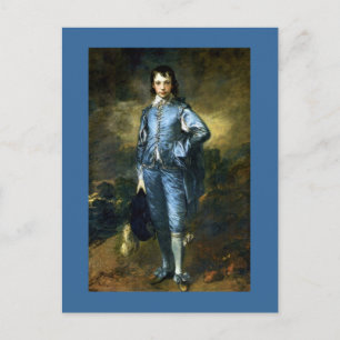Der Blaue Knabe von Thomas Gainsborough  Postkarte