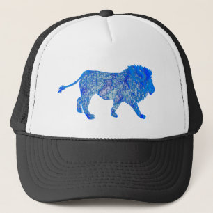 DER BLAUE LÖWE TRUCKERKAPPE