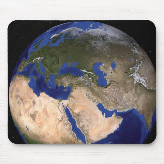 Der Blaue Marmor der nächsten Generation Erde 2 Mousepad (Vorne)