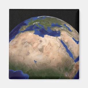 Der Blaue Marmor der nächsten Generation Erde 3 Magnet