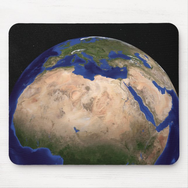 Der Blaue Marmor der nächsten Generation Erde 3 Mousepad (Vorne)