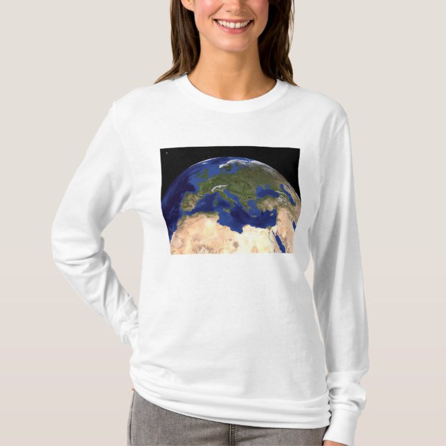 Der Blaue Marmor der nächsten Generation Erde 7 T-Shirt (Vorderseite)