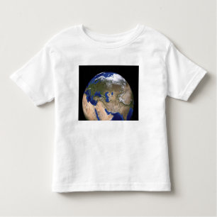 Der Blaue Marmor der nächsten Generation Erde Kleinkind T-shirt