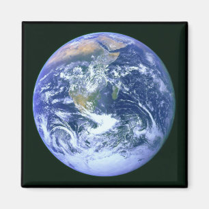 Der blaue Marmor - die Erde aus dem Weltraummagazi Magnet
