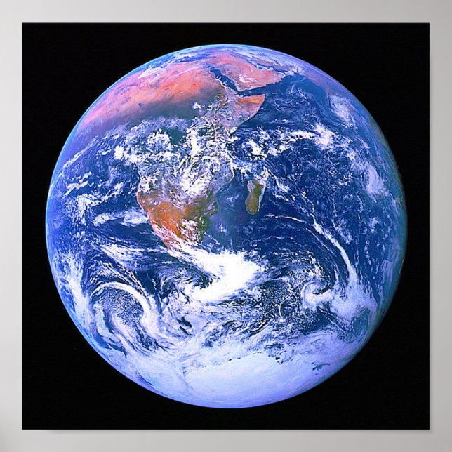 "Der blaue Marmor" Poster (Vorne)