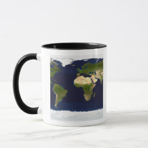 Der blaue Marmor Tasse