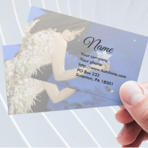 Der blaue Star Visitenkarte