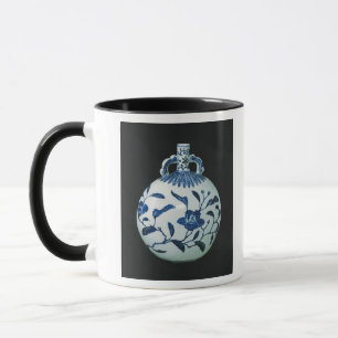"Der blaue und weiße" Kürbis des Pilgers mit Tasse
