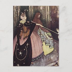 „Der Blaue Vogel“ von Edmund Dulac Postkarte
