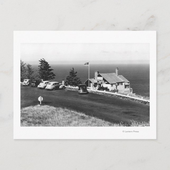 Der Blick auf Cape Fowlweather Postkarte (Vorderseite)