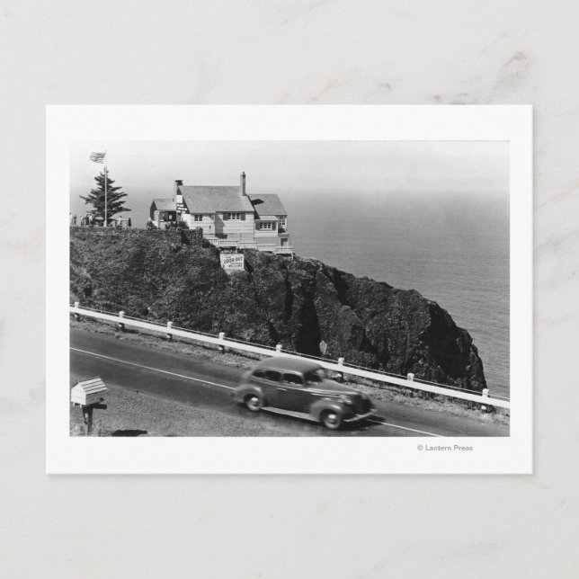 Der Blick auf das Cape Fowlweather-Foto Postkarte (Vorderseite)