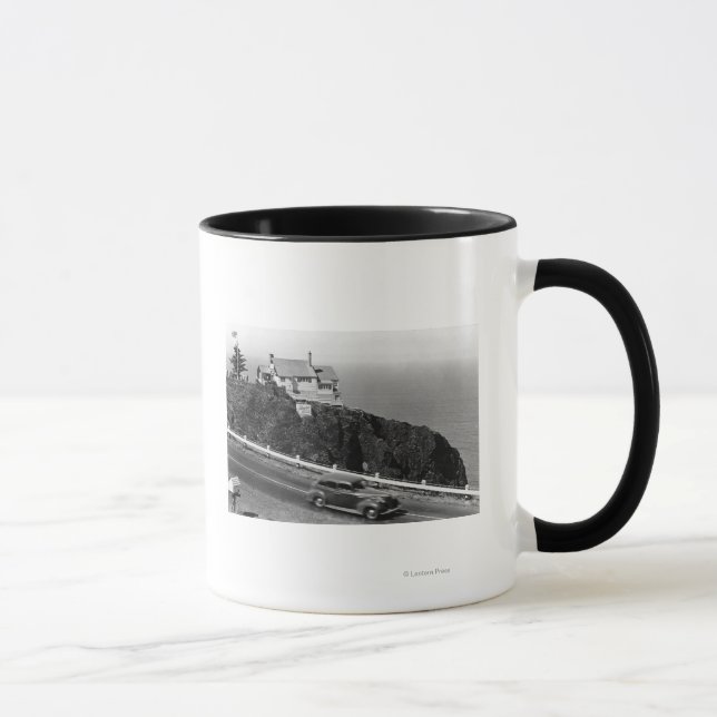 Der Blick auf das Cape Fowlweather-Foto Tasse (Rechts)