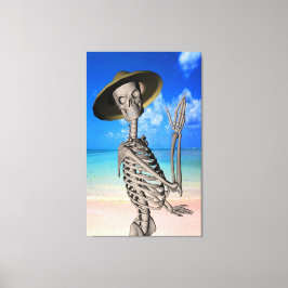 Der Blick auf den Sommer Leinwanddruck