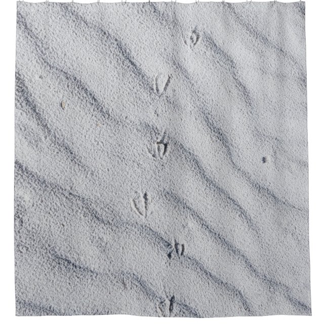 Der Blick auf die Sanddünen Duschvorhang (Vorderseite)