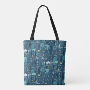 Der Blick aus der Alaskan Windows Tote Tasche