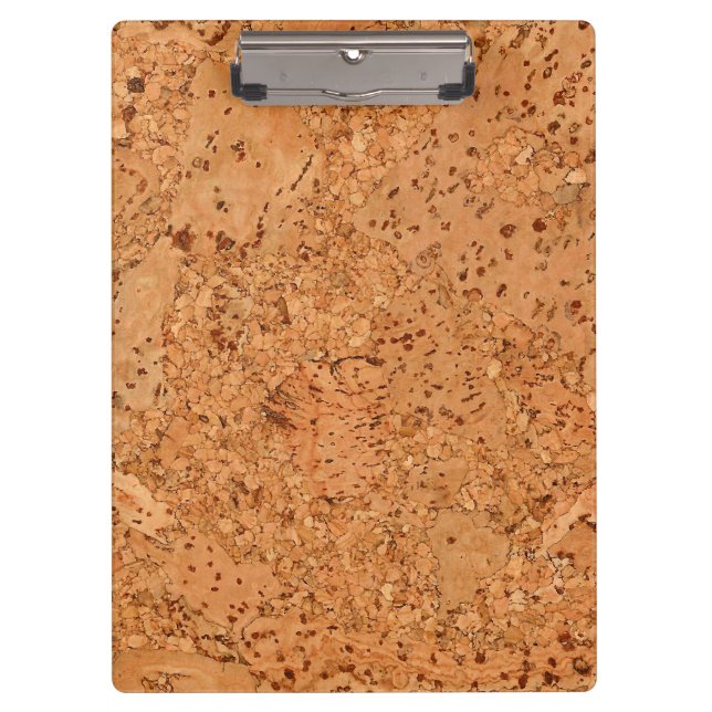 Der Blick des Macadamia-Korken-Knoten-Holz-Kornes Klemmbrett (Vorderseite)