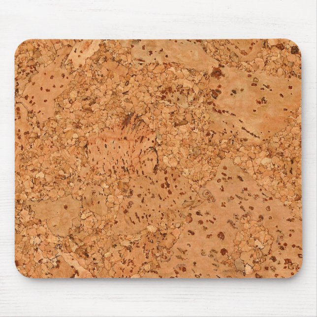 Der Blick des Macadamia-Korken-Knoten-Holz-Kornes Mousepad (Vorne)