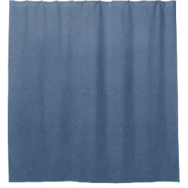Der Blick von gemütlich Slate blaue Duschvorhang