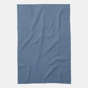 Der Blick von gemütlich Slate blaue Geschirrtuch