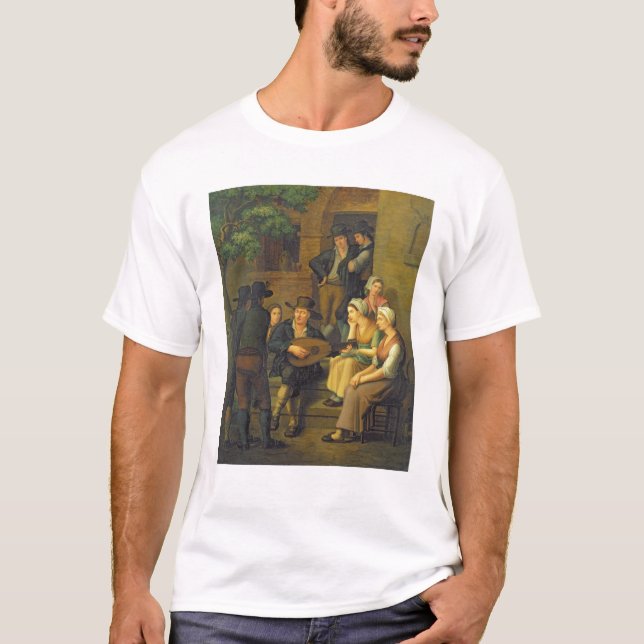 Der blinde Sänger, 1828 T-Shirt (Vorderseite)