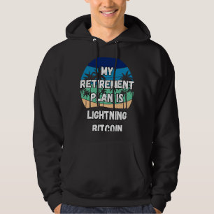 Der Blitz-Bitcoin-Krypto-mein-Rentenplan ist lig Hoodie