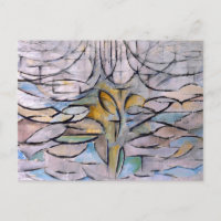 Der blühende Apfelbaum - Piet Mondrian -