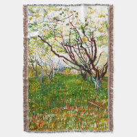 Der blühende Obstgarten (1888) von Vincent Van Gog