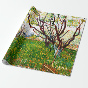 Der blühende Obstgarten (1888) von Vincent Van Gog Geschenkpapier