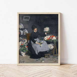 Der Blume-Händler   Victor Gabriel Gilbert Poster